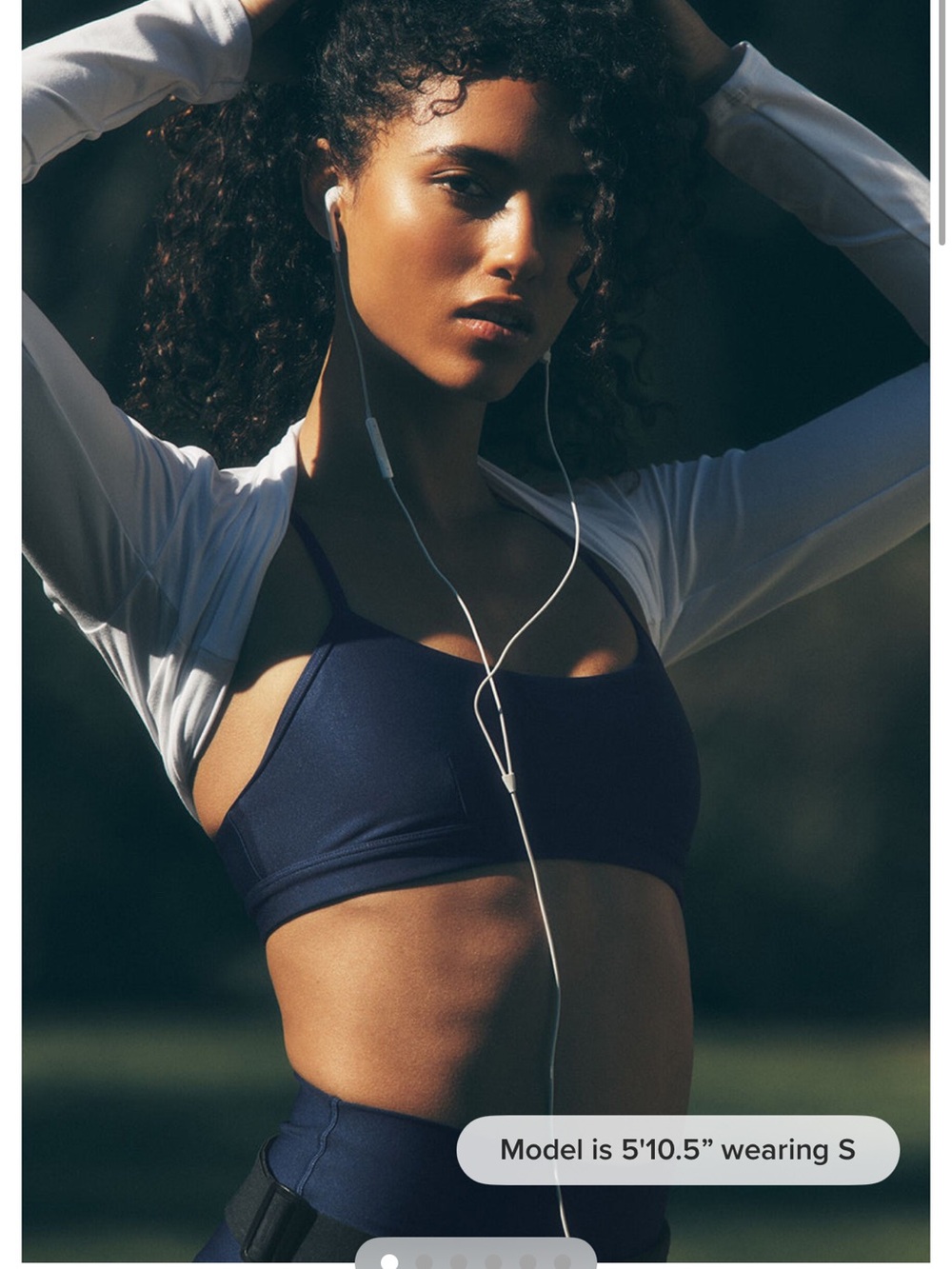 ALO- Airlift Intrigue Bra Navy